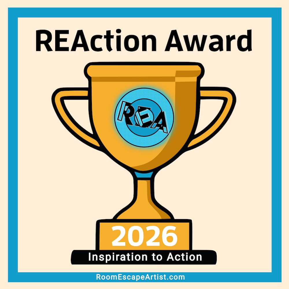 2026 Room Escape Artist REAction Award for Inspiration to Action
